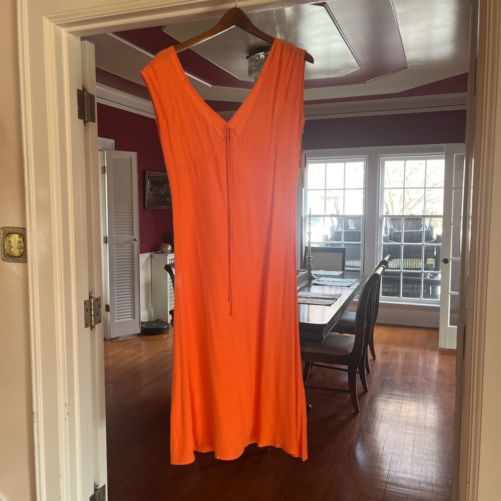 Orange dress, NWT.